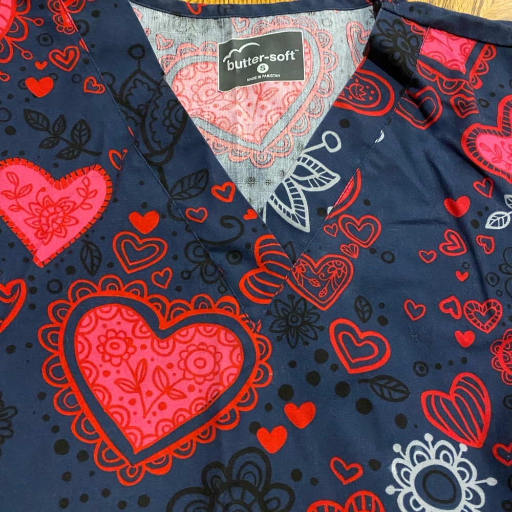 Butter Soft Scrub Top